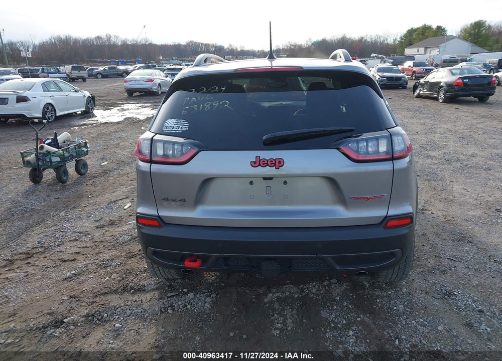 2021 JEEP CHEROKEE TRAILHAWK 4X4 VIN: 1C4PJMBX2MD181811