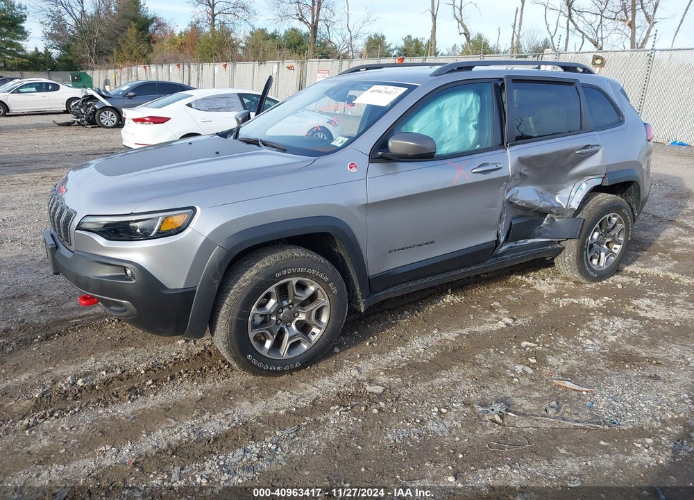 2021 JEEP CHEROKEE TRAILHAWK 4X4 VIN: 1C4PJMBX2MD181811