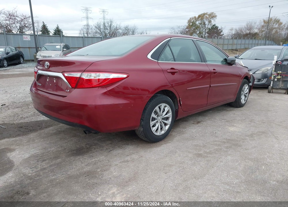 2015 TOYOTA CAMRY LE VIN: 4T1BF1FK5FU916479