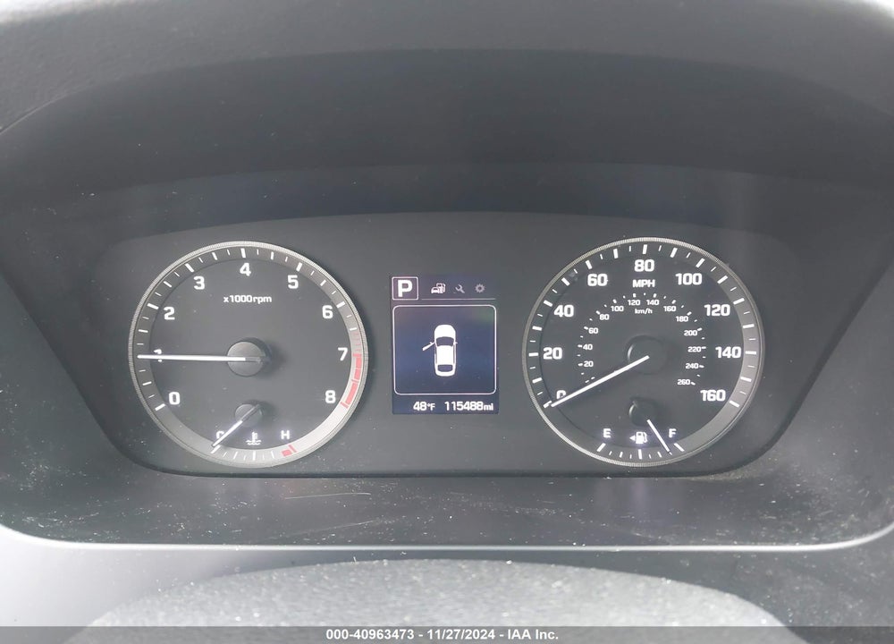 2015 HYUNDAI SONATA SE VIN: 5NPE24AF5FH031220