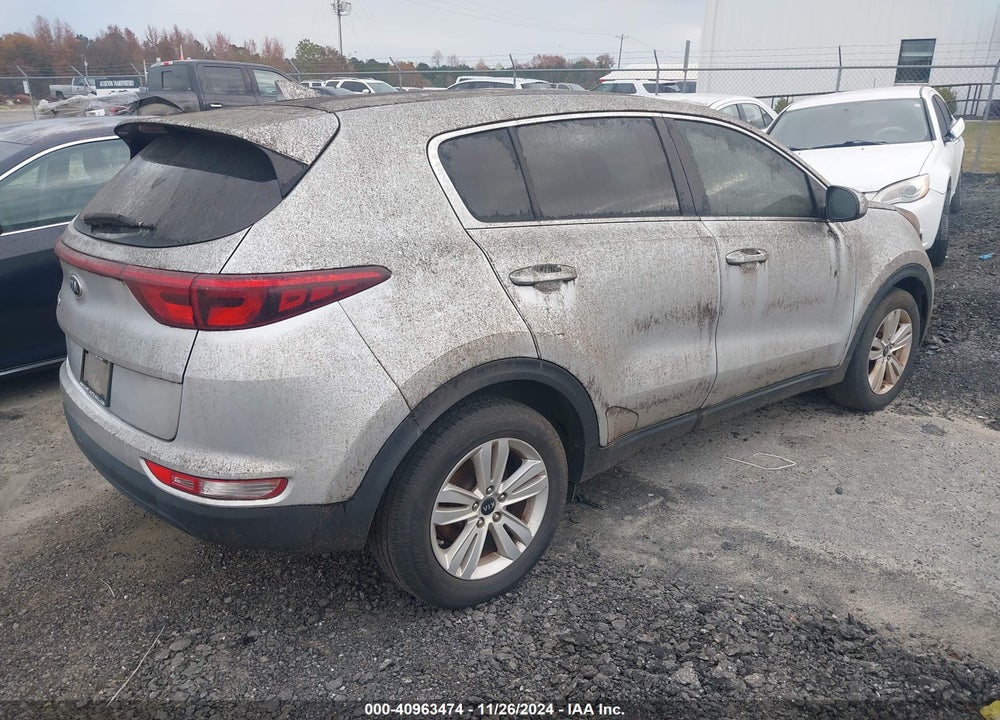 2017 KIA SPORTAGE LX VIN: KNDPM3AC8H7031898
