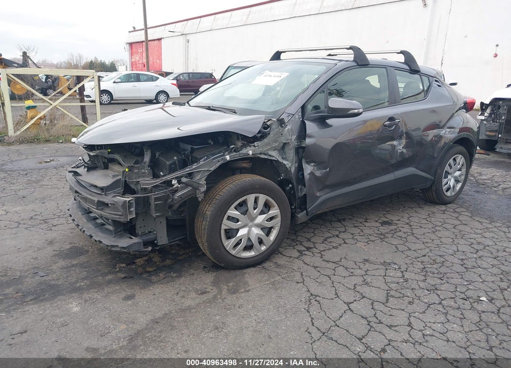 2021 TOYOTA C-HR LE VIN: JTNKHMBXXM1110570