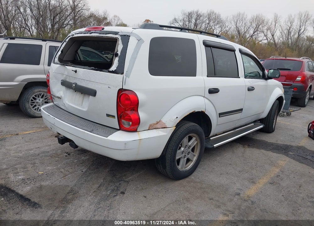 2008 DODGE DURANGO SLT VIN: 1D8HB48N18F120131
