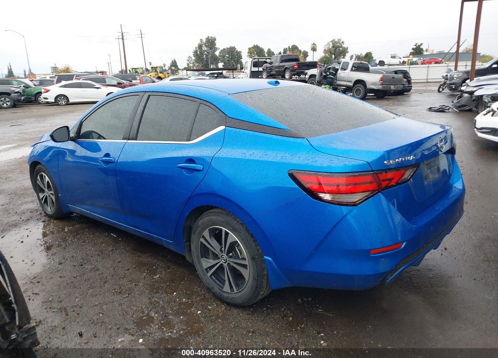 2022 NISSAN SENTRA SV XTRONIC CVT VIN: 3N1AB8CV2NY229025