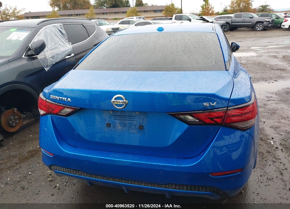 2022 NISSAN SENTRA SV XTRONIC CVT VIN: 3N1AB8CV2NY229025