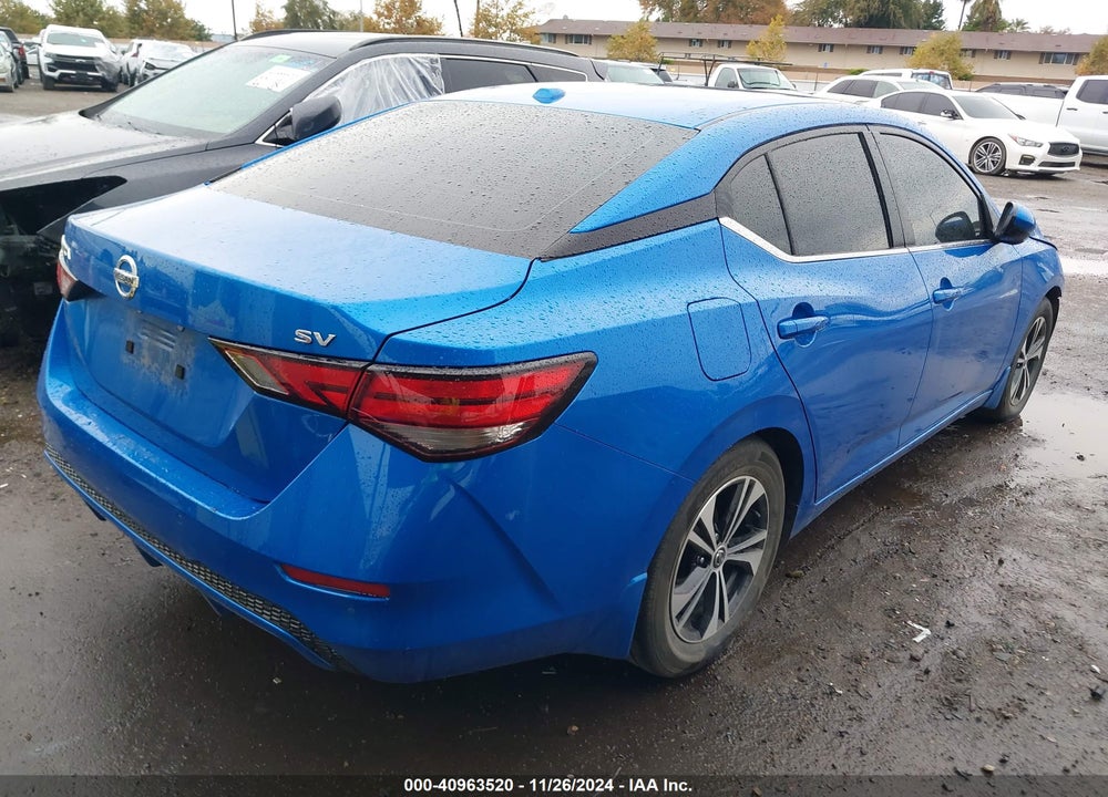2022 NISSAN SENTRA SV XTRONIC CVT VIN: 3N1AB8CV2NY229025