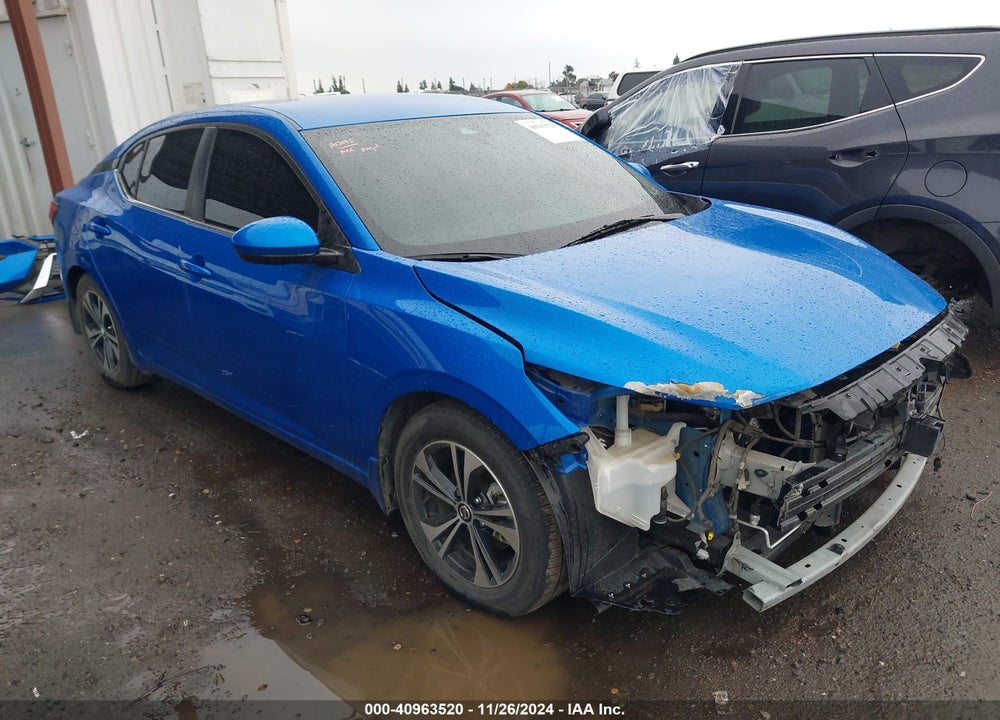 2022 NISSAN SENTRA SV XTRONIC CVT VIN: 3N1AB8CV2NY229025