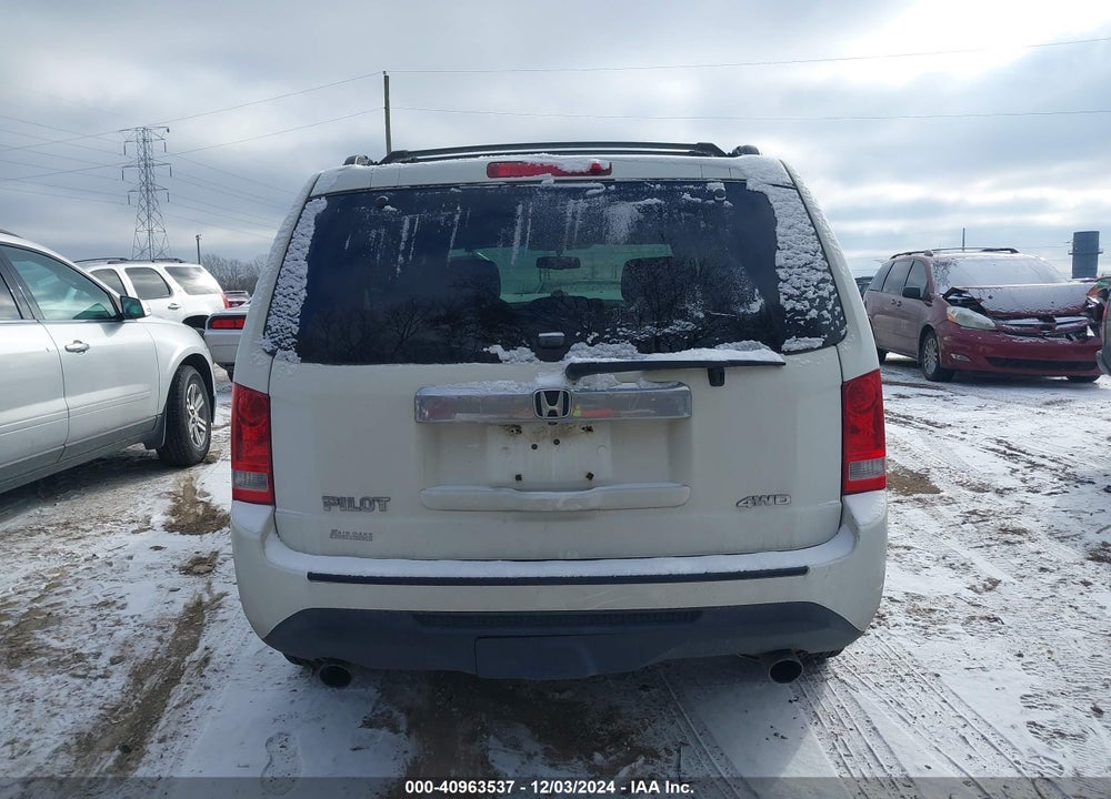 2015 HONDA PILOT EX-L VIN: 5FNYF4H53FB010539