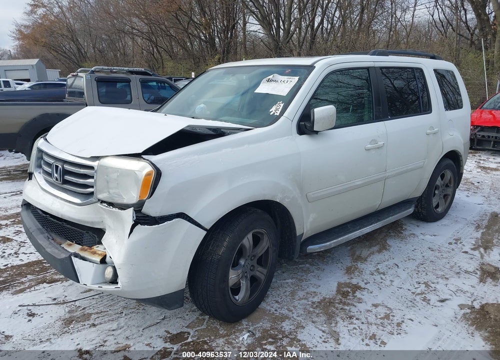 2015 HONDA PILOT EX-L VIN: 5FNYF4H53FB010539