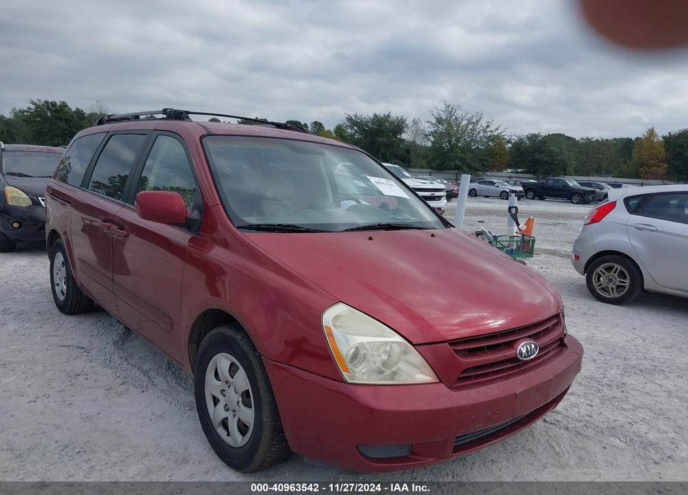 2008 KIA SEDONA LX VIN: KNDMB233X86193618