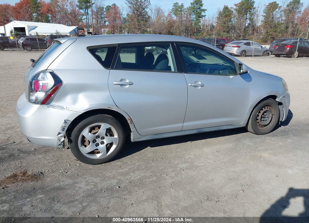 2009 PONTIAC VIBE VIN: 5Y2SP67859Z459214