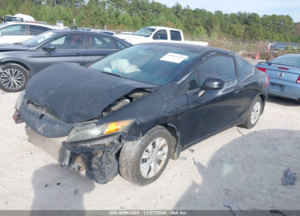 2012 HONDA CIVIC LX VIN: 2HGFG3B58CH543887