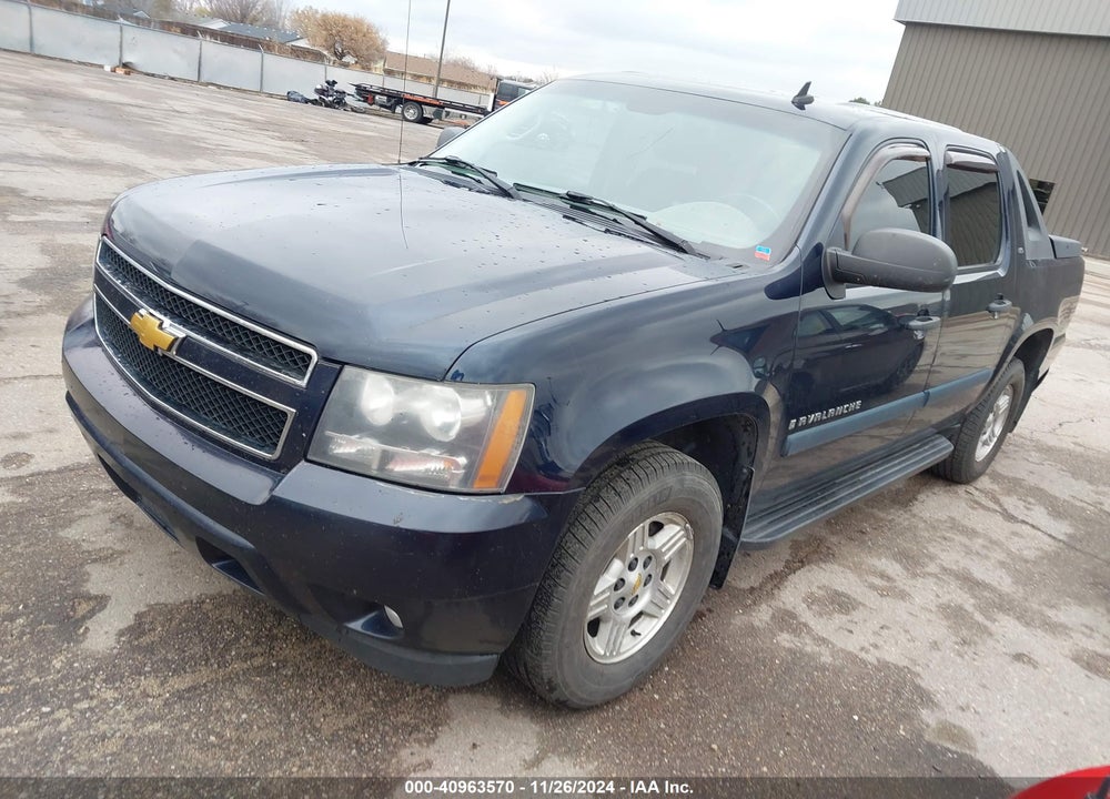 2008 CHEVROLET AVALANCHE 1500 LS VIN: 3GNFK12388G184930