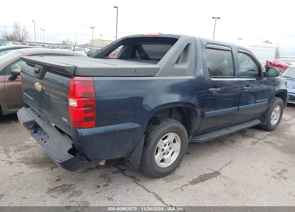 2008 CHEVROLET AVALANCHE 1500 LS VIN: 3GNFK12388G184930