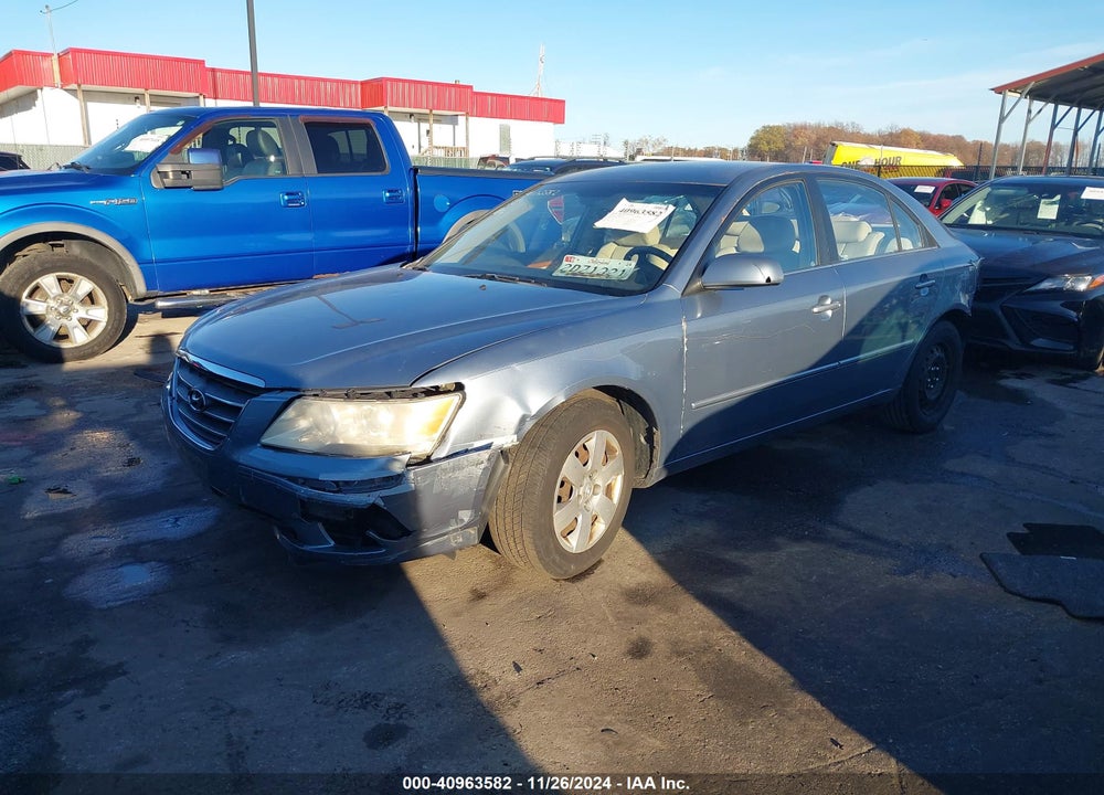 2009 HYUNDAI SONATA VIN: 5NPET46C49H487743