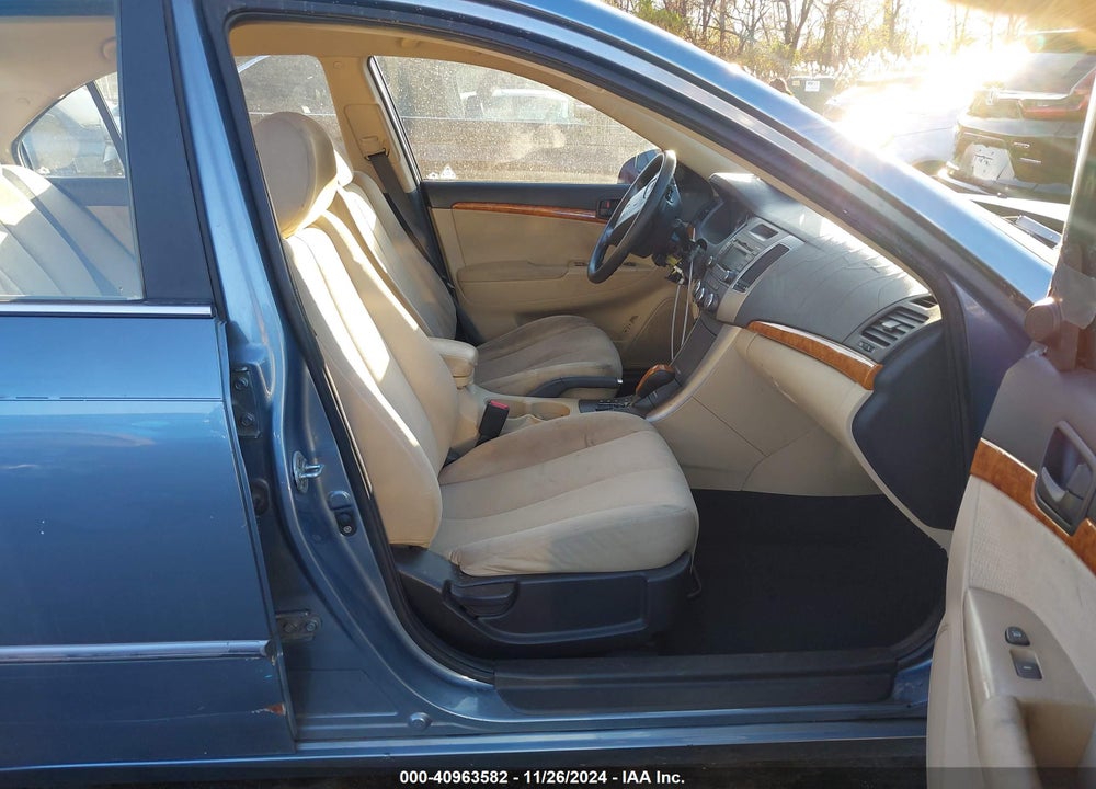 2009 HYUNDAI SONATA VIN: 5NPET46C49H487743