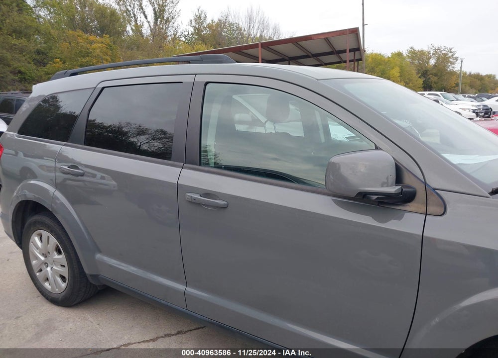 2019 DODGE JOURNEY SE VIN: 3C4PDCBB1KT866539