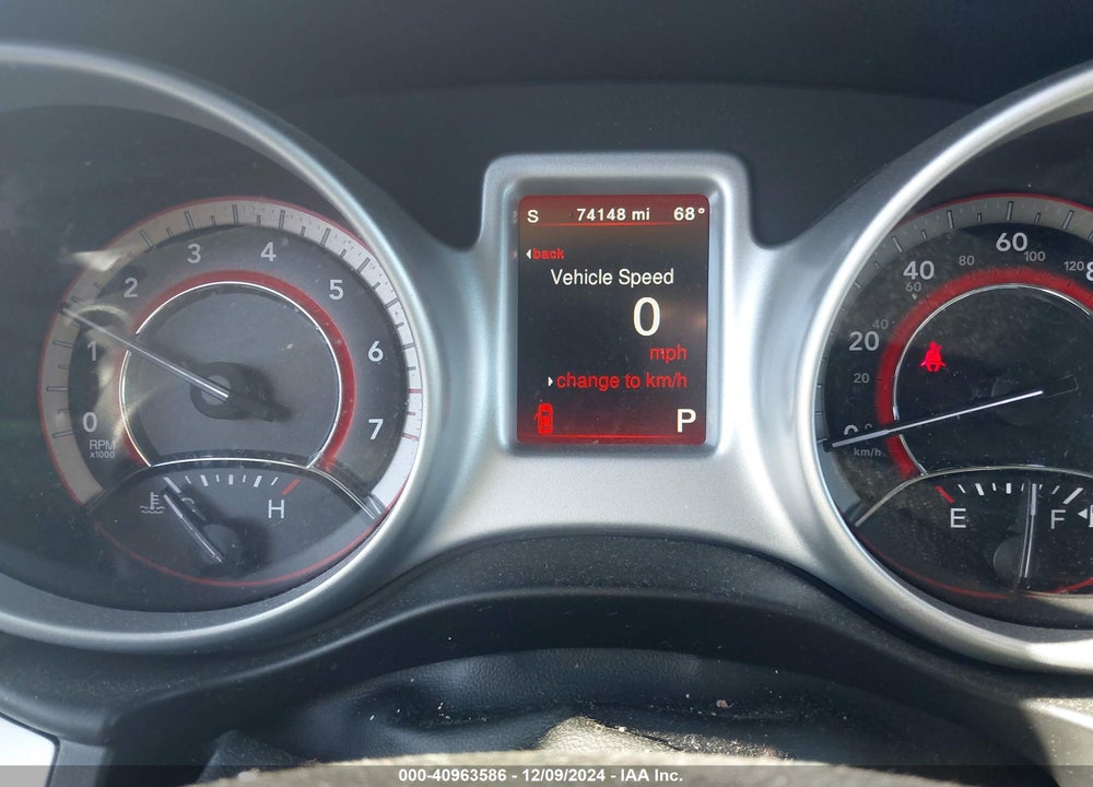 2019 DODGE JOURNEY SE VIN: 3C4PDCBB1KT866539
