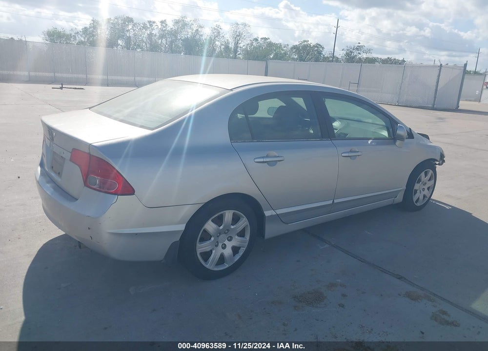 2006 HONDA CIVIC LX VIN: 1HGFA16506L119501