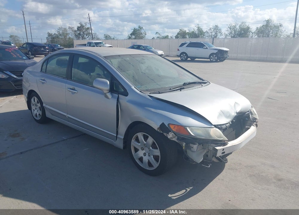 2006 HONDA CIVIC LX VIN: 1HGFA16506L119501