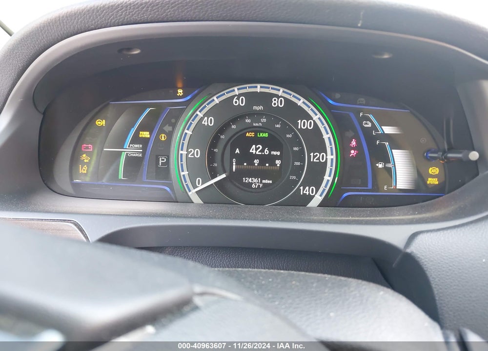 2017 HONDA ACCORD HYBRID TOURING VIN: JHMCR6F73HC026952