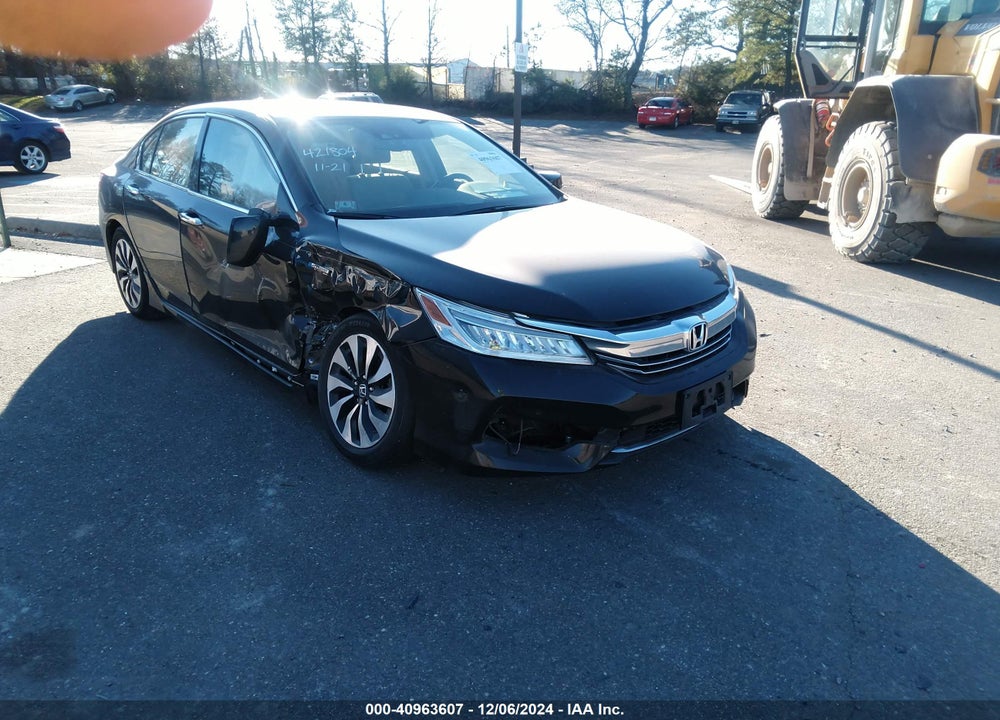 2017 HONDA ACCORD HYBRID TOURING VIN: JHMCR6F73HC026952