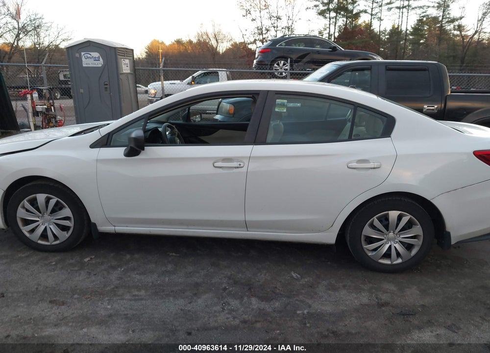 2019 SUBARU IMPREZA 2.0I VIN: 4S3GKAA6XK3601130