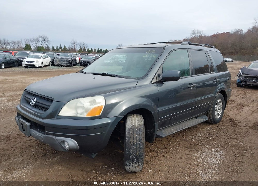 2005 HONDA PILOT EX-L VIN: 2HKYF18635H532272