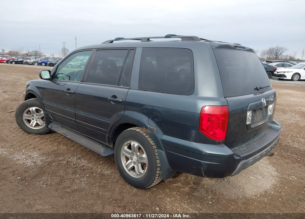 2005 HONDA PILOT EX-L VIN: 2HKYF18635H532272