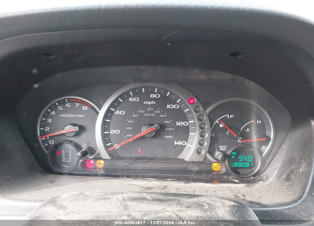 2005 HONDA PILOT EX-L VIN: 2HKYF18635H532272