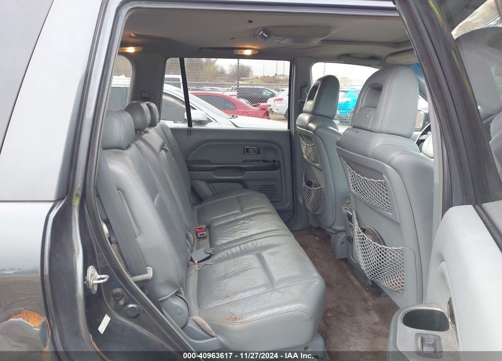 2005 HONDA PILOT EX-L VIN: 2HKYF18635H532272