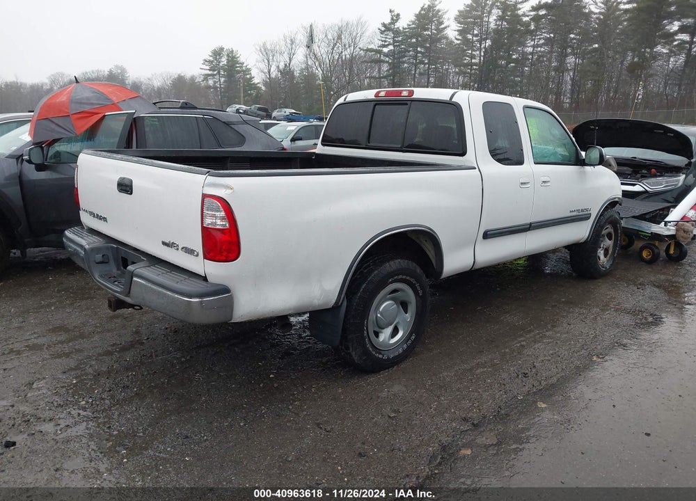 2006 TOYOTA TUNDRA SR5 V8 VIN: 5TBBT441X6S486521
