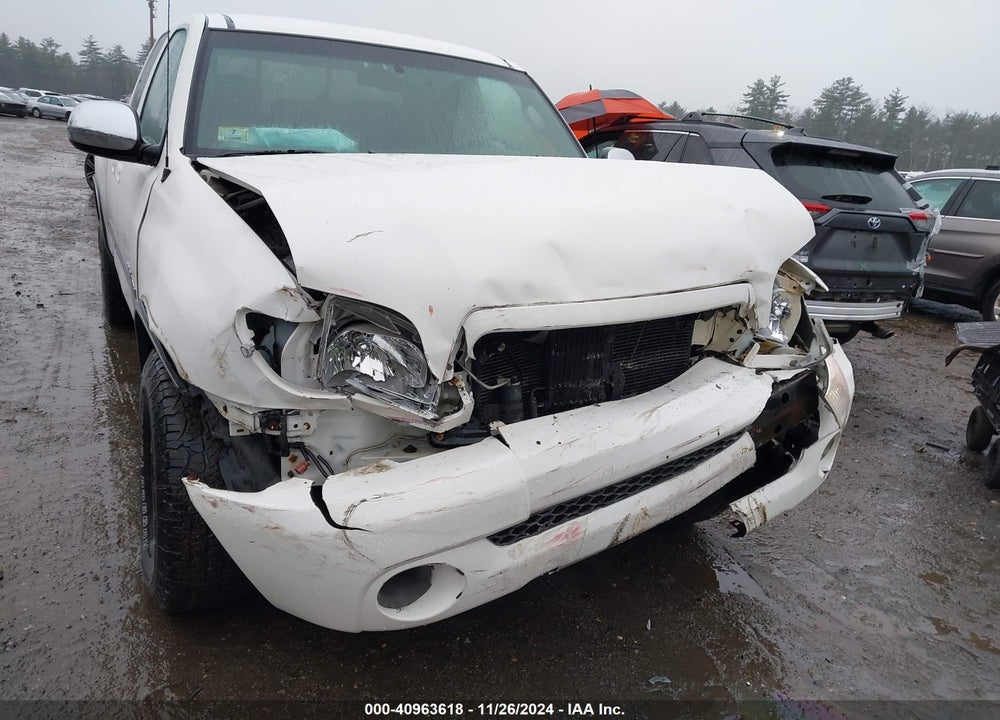 2006 TOYOTA TUNDRA SR5 V8 VIN: 5TBBT441X6S486521