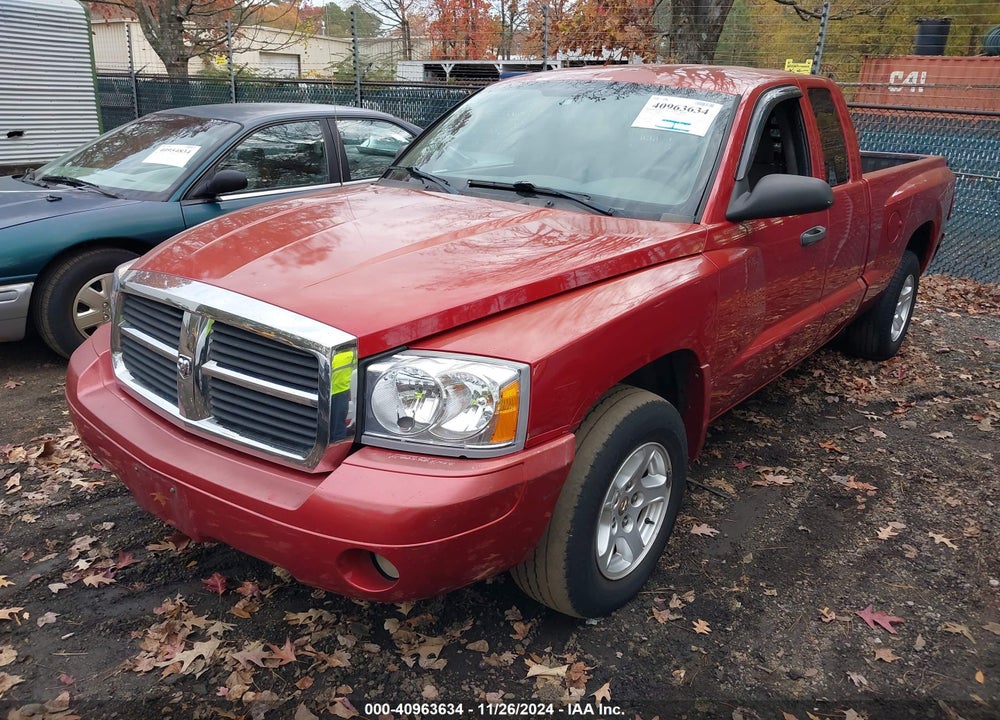 2006 DODGE DAKOTA SLT VIN: 1D7HE42K36S581135