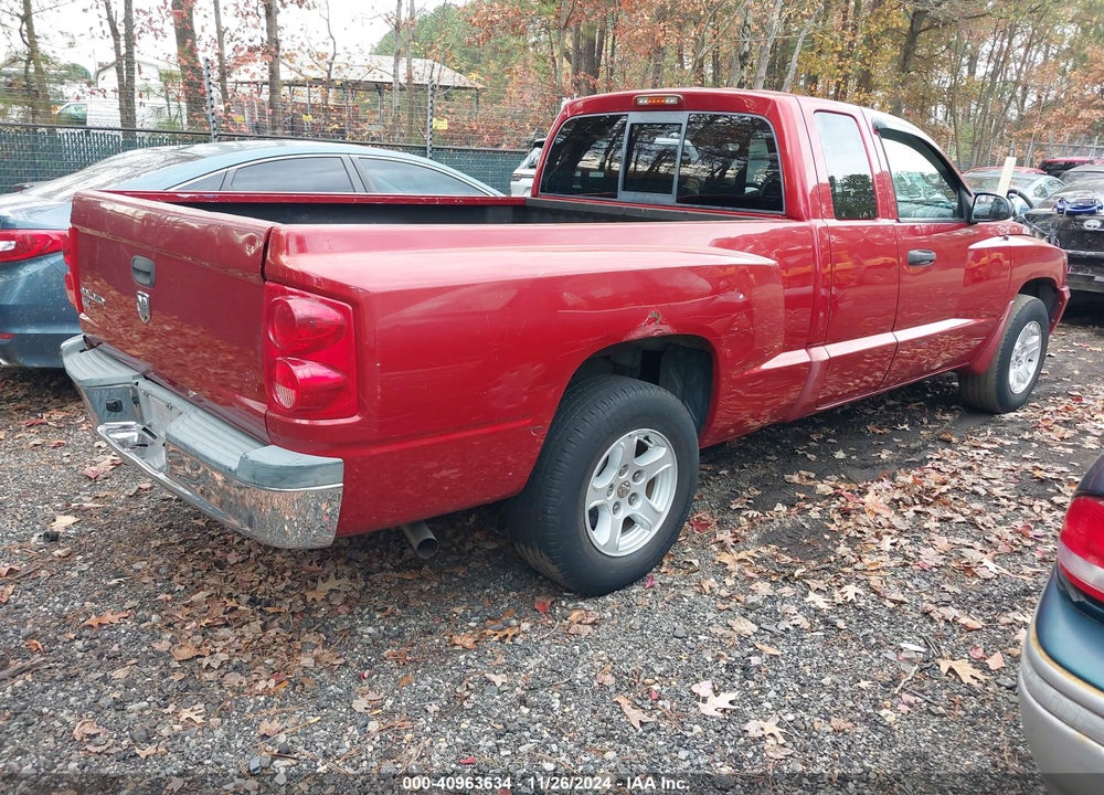 2006 DODGE DAKOTA SLT VIN: 1D7HE42K36S581135