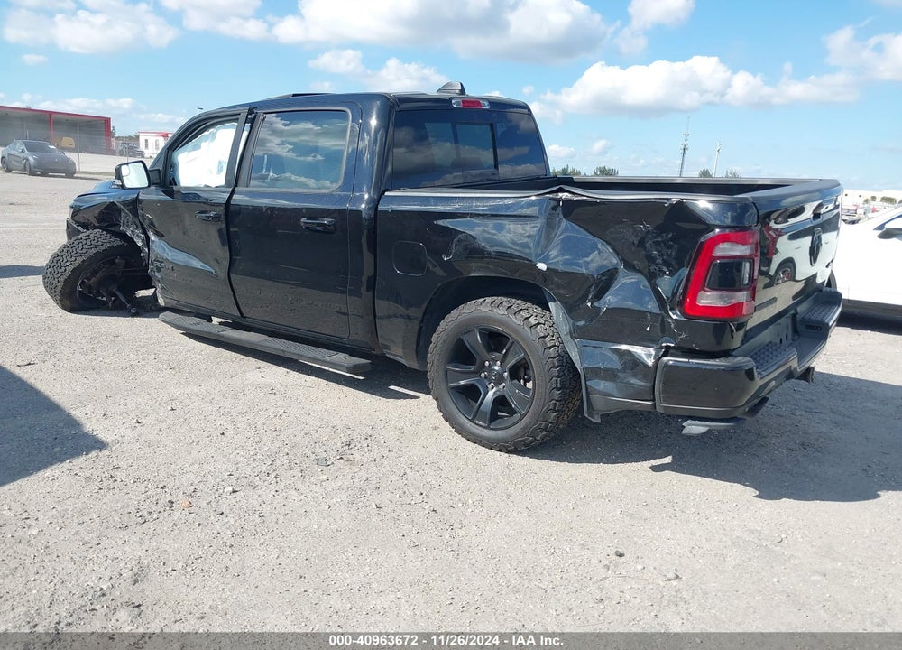 2020 RAM 1500 BIG HORN 4X4 5'7 BOX VIN: 1C6SRFFT8LN297889