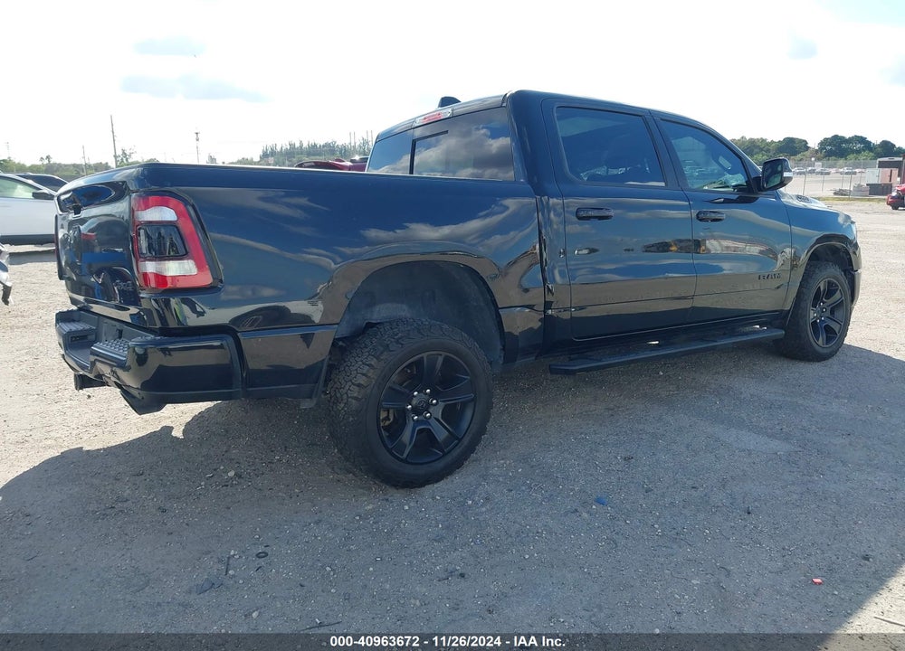 2020 RAM 1500 BIG HORN 4X4 5'7 BOX VIN: 1C6SRFFT8LN297889