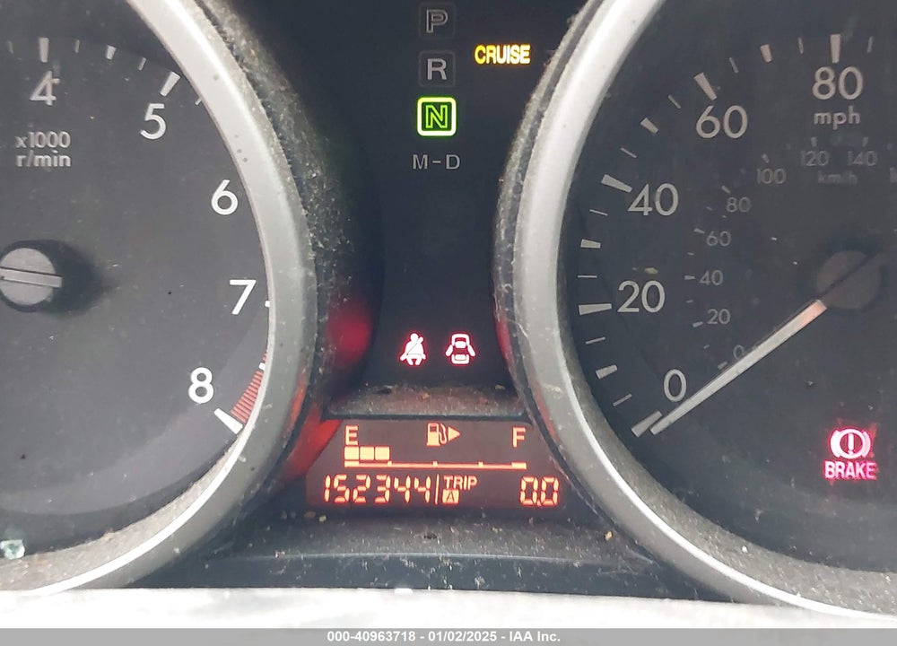 2010 MAZDA 3 I TOURING VIN: JM1BL1SF6A1119450