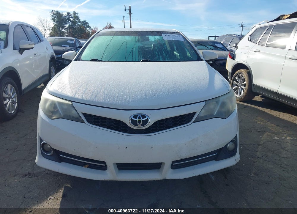 2013 TOYOTA CAMRY SE VIN: 4T1BF1FKXDU279215