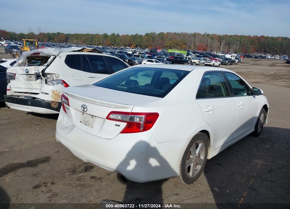 2013 TOYOTA CAMRY SE VIN: 4T1BF1FKXDU279215