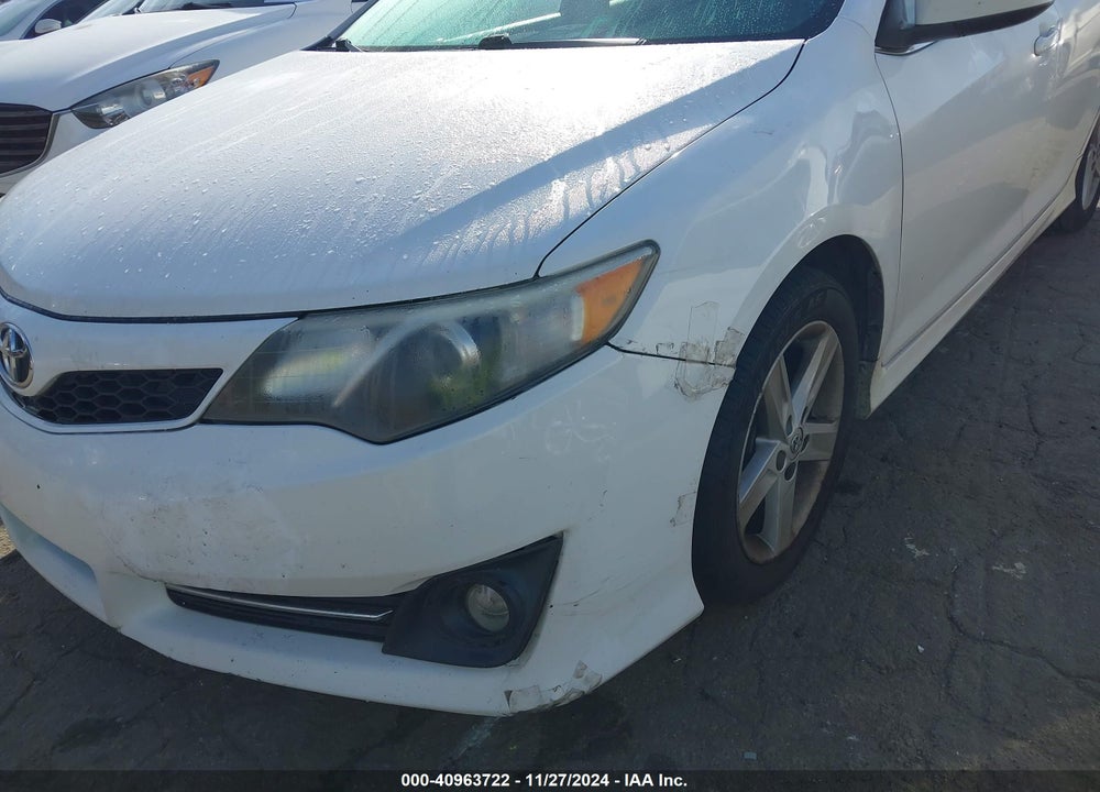 2013 TOYOTA CAMRY SE VIN: 4T1BF1FKXDU279215
