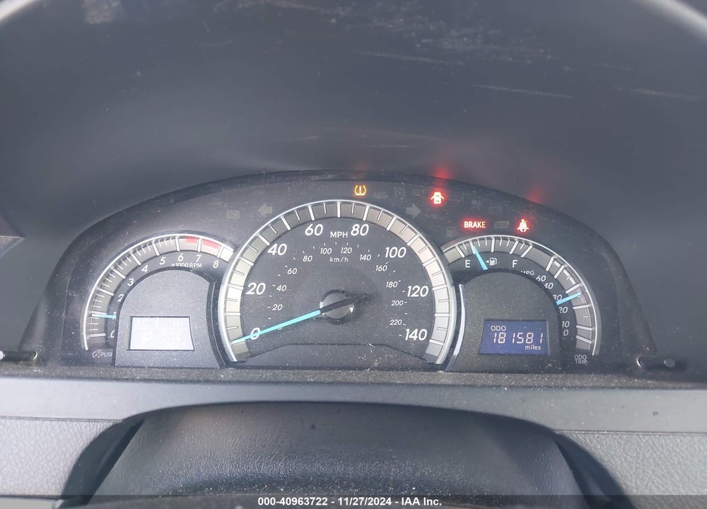 2013 TOYOTA CAMRY SE VIN: 4T1BF1FKXDU279215