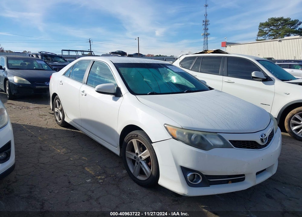 2013 TOYOTA CAMRY SE VIN: 4T1BF1FKXDU279215