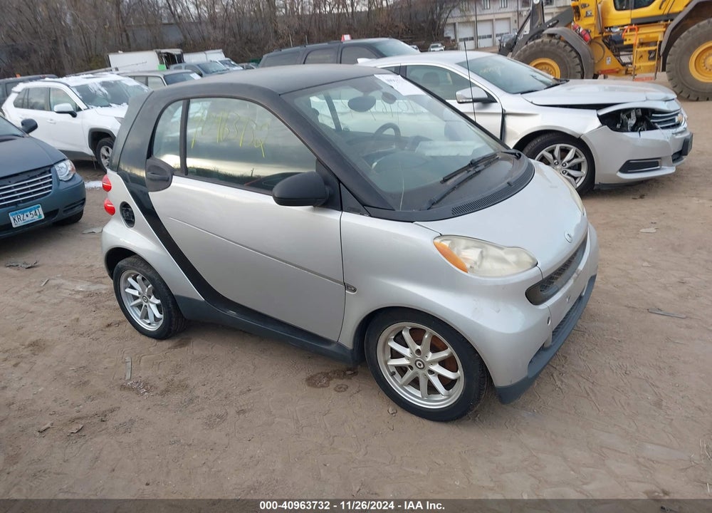 2008 SMART FORTWO PASSION/PURE VIN: WMEEJ31X38K105925