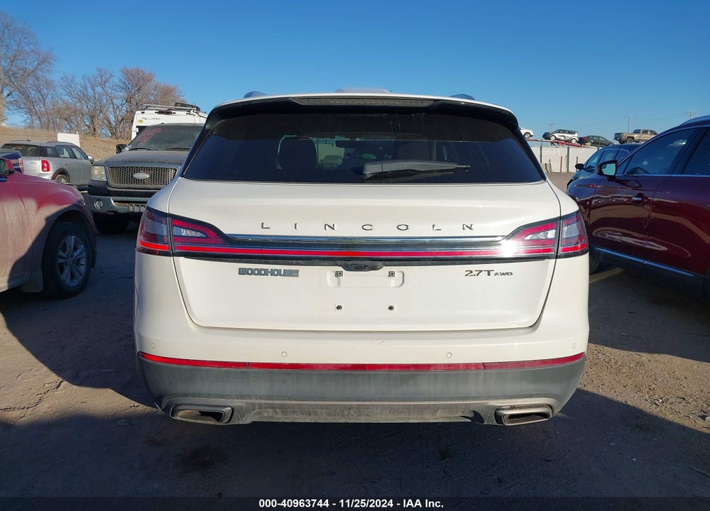 2020 LINCOLN NAUTILUS RESERVE VIN: 2LMPJ8KP1LBL25036