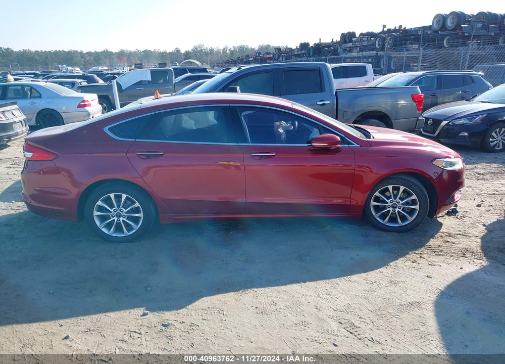 2017 FORD FUSION SE VIN: 3FA6P0HD5HR339237