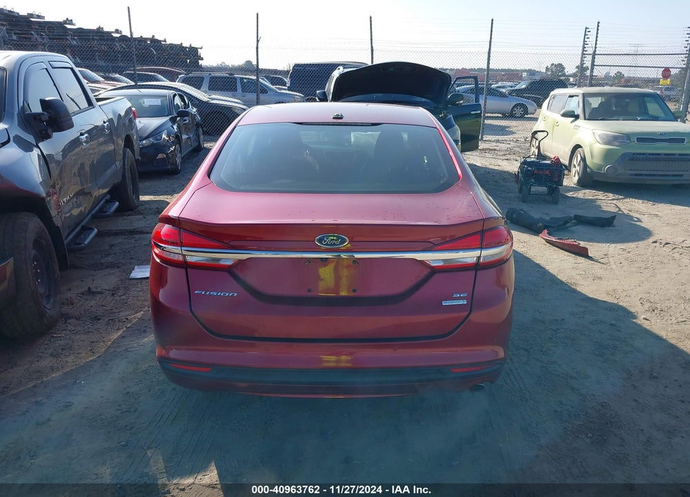 2017 FORD FUSION SE VIN: 3FA6P0HD5HR339237
