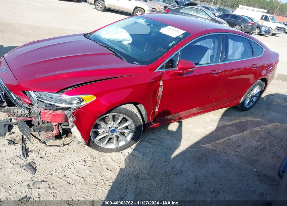 2017 FORD FUSION SE VIN: 3FA6P0HD5HR339237