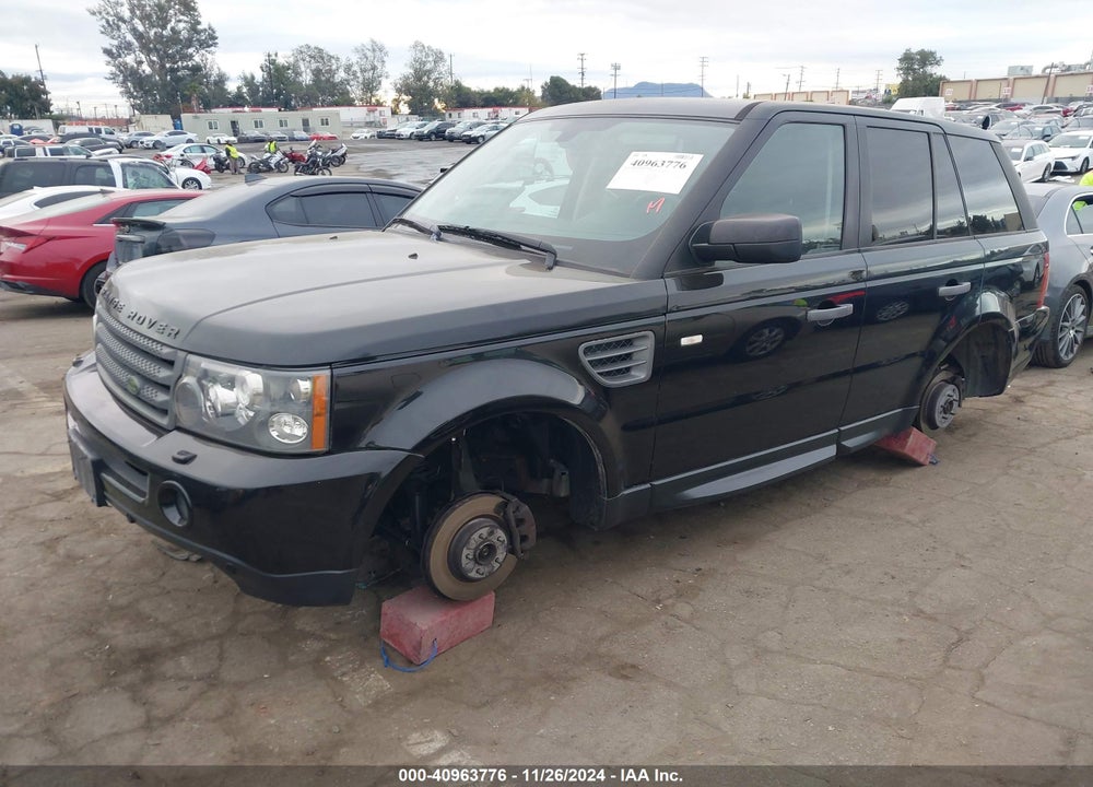 2009 LAND ROVER RANGE ROVER SPORT HSE VIN: SALSF25479A212862
