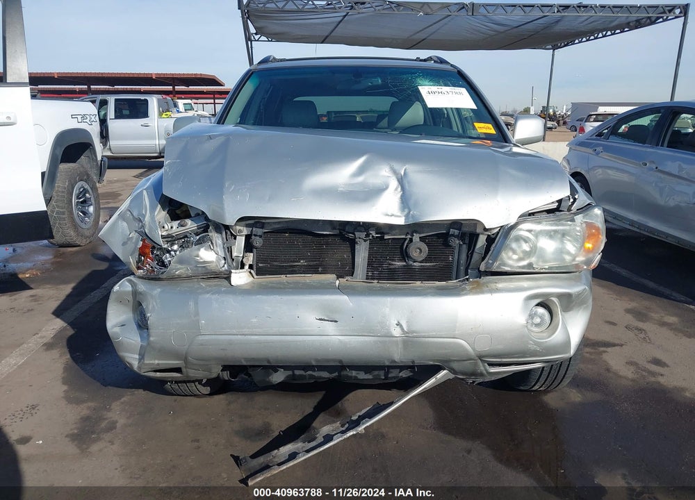 2005 TOYOTA HIGHLANDER LIMITED V6 VIN: JTEEP21A550109626